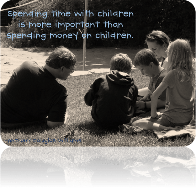 spending time with children