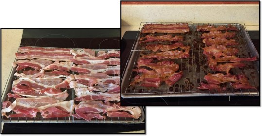 making bacon