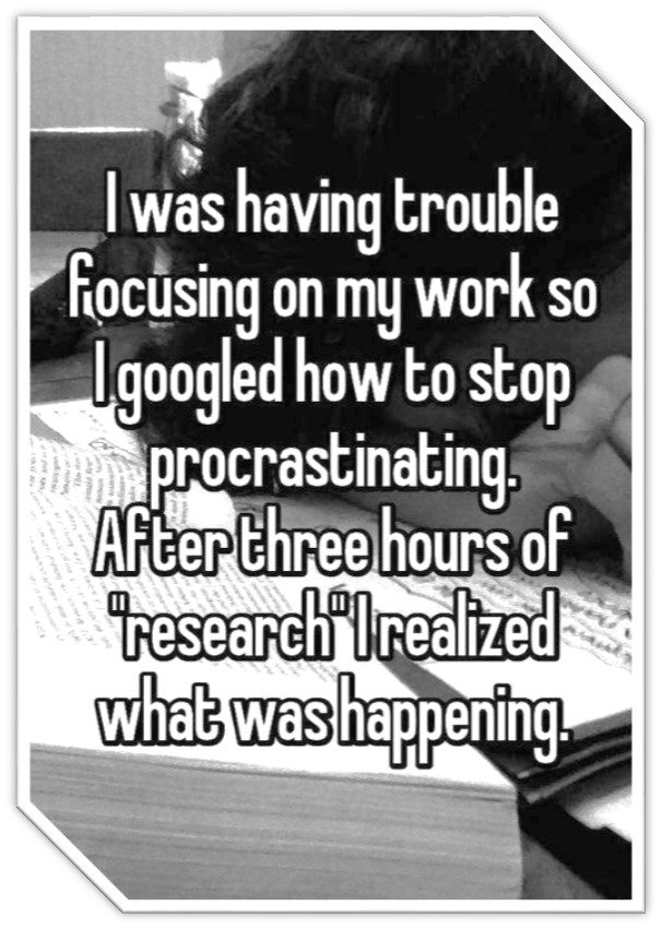 procrastination